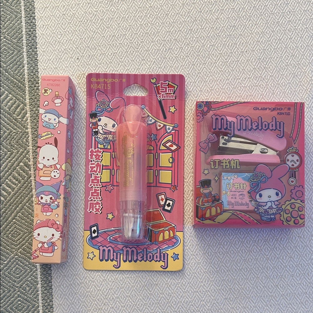 Stationary Set - Pink